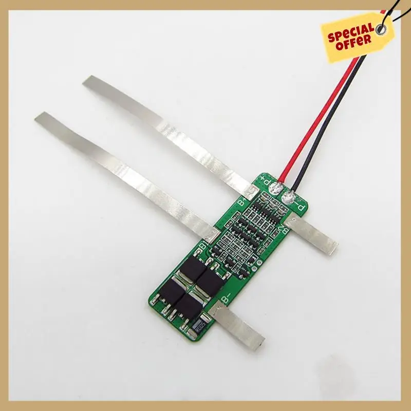 10 قطعة بطارية ليثيوم 18650 شاحن PCB BMS لوح حماية لتقوم بها بنفسك 20A لمحرك الحفر 12.6 فولت وحدة خلية ليثيوم