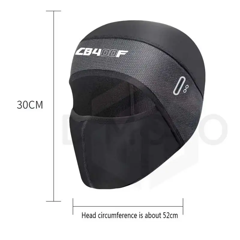 Para HONDA CB400F invierno polar cubierta completa para la cara pasamontañas sombrero CS invierno esquí ciclismo sombrero bufanda capucha deportes al aire libre máscaras faciales cálidas