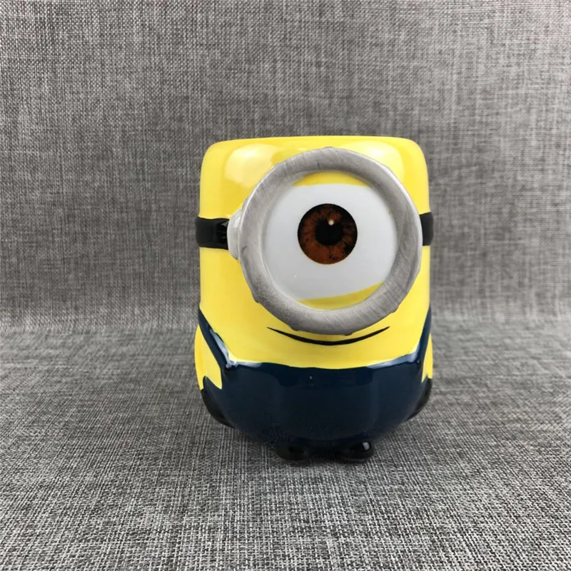 3D Cartoon YellowM Ceramics Mugs coffee mug Milk Tea office Cups Drinkware the Best birthday Gift