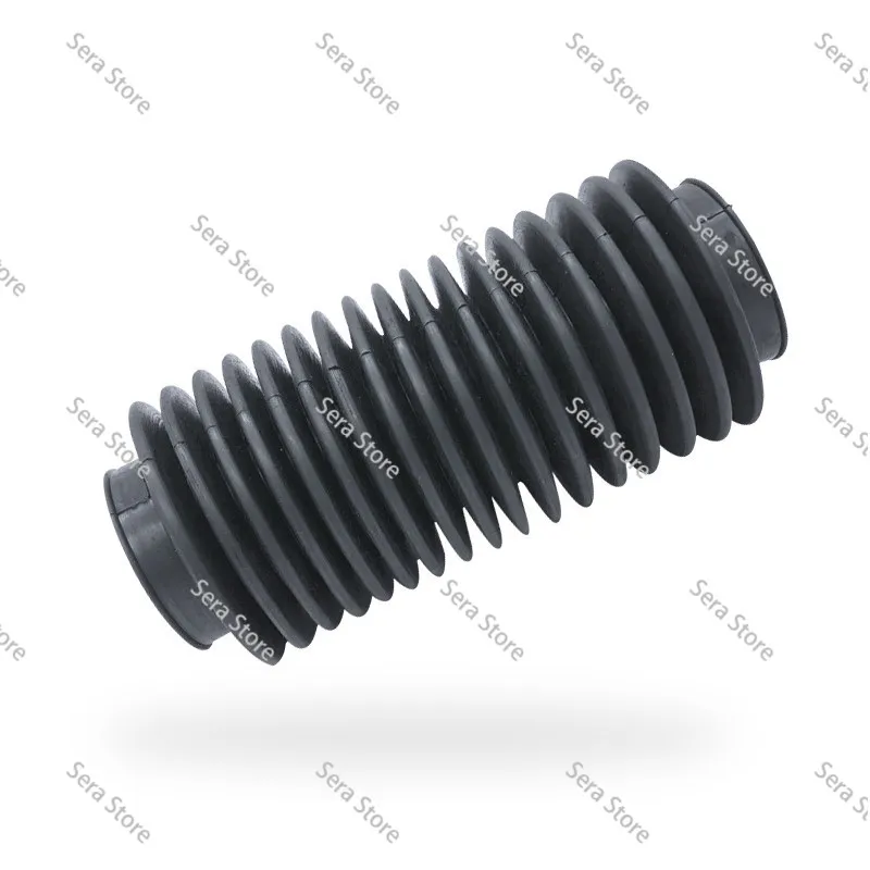 30mm 40mm 50mm 70mm 80mm 100mm Inner Diameter Machinery Black Rubber Flexibility Corrugated Sleeve Bellows