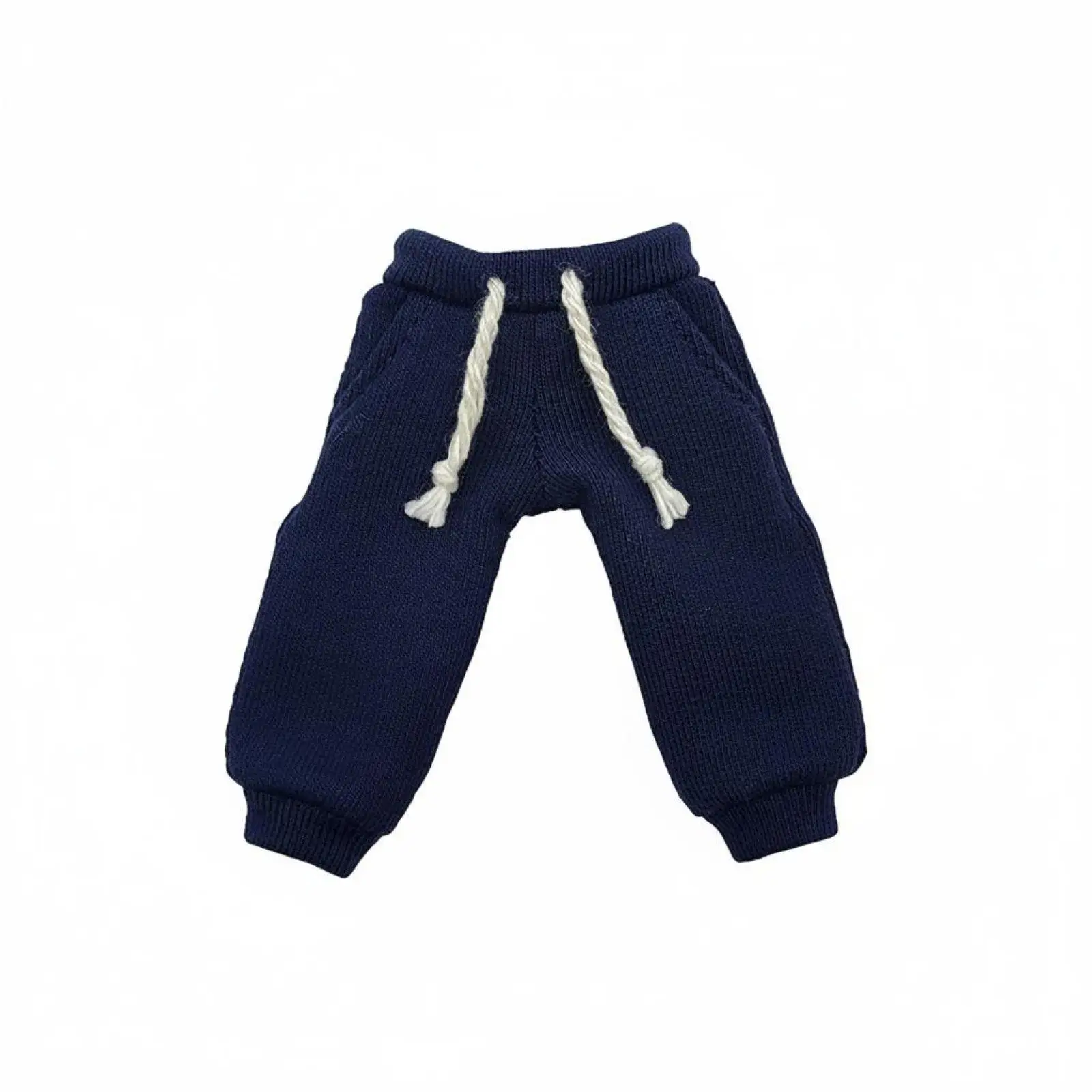 for OB11 Doll Joggers Drawstring Waist 1/12 Pants Finely Stitched 1/12 Doll
