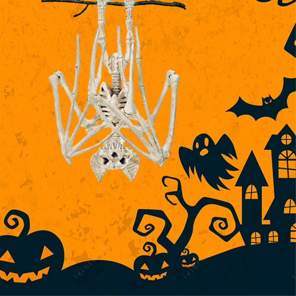Halloween Horror Fledermäuse Skelett Maus Skorpion Eidechse Bonez Skelett Modell Festival Dekor Party Gruselige Halloween Party Dekoration – Detail 8