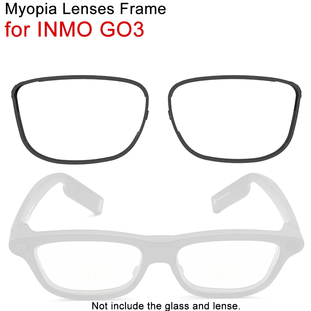 Myopia Lenses Frame for INMO GO3 Smart Glasses Frames + Box 
