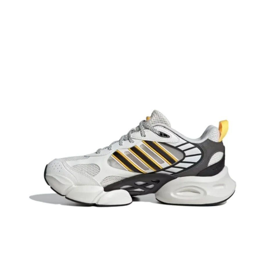 

Adidas CLIMACOOL VENTO 3.0 Leather Breathable Low top Casual Running Shoes Unisex White Black Yellow IH2284
