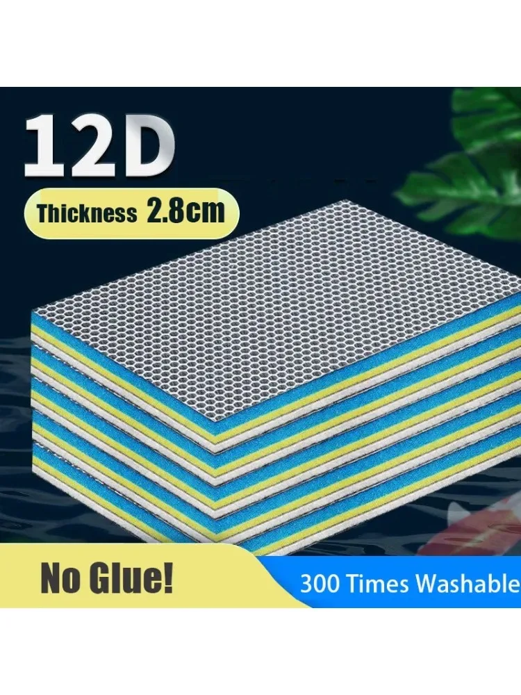 12D 8D Aquarium Filter Bio Schwamm Aquarium Filter Medien Kein Kleber Schaum Baumwolle Skimmer Aquarium Zubehör Wasser Filtration