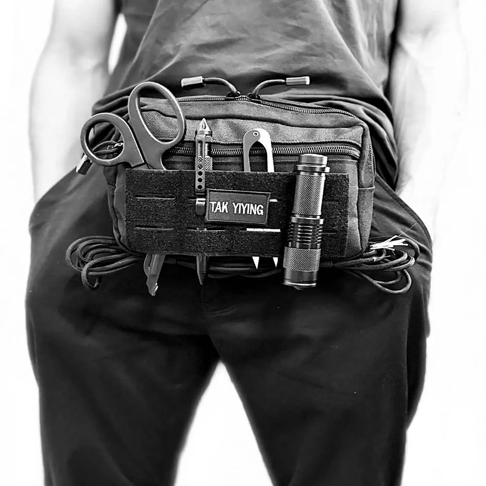 حقيبة تخزين مولي تكتيكية متعددة الوظائف للاستخدام الخارجي، منظم محمول لمعدات الرياضة، حقيبة أدوات معيارية للتخييم #6