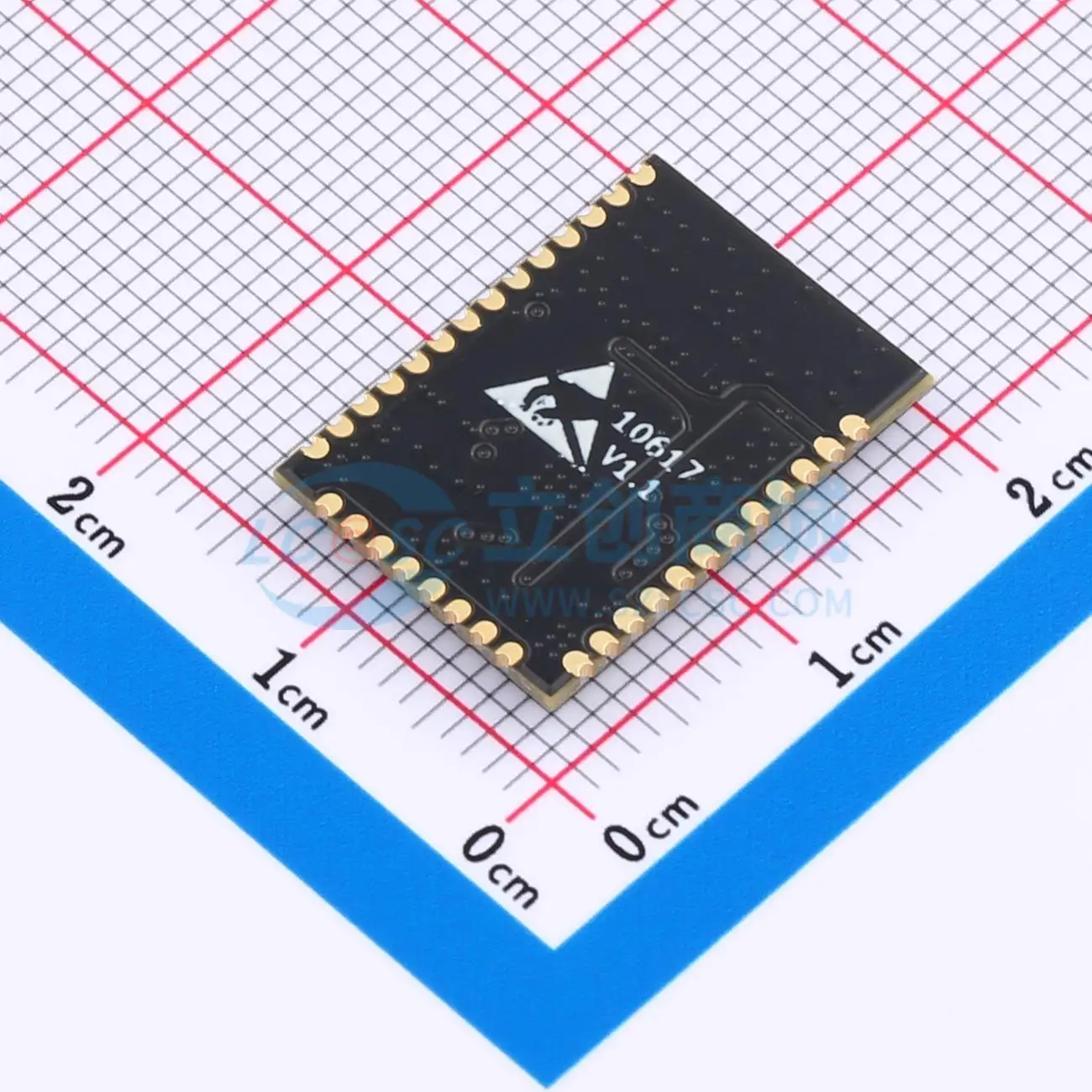 1pcs E180-2G4Z20SX SMD 19.5x13.5mm 20dBm ZigBee Wireless Module for Smart Home System