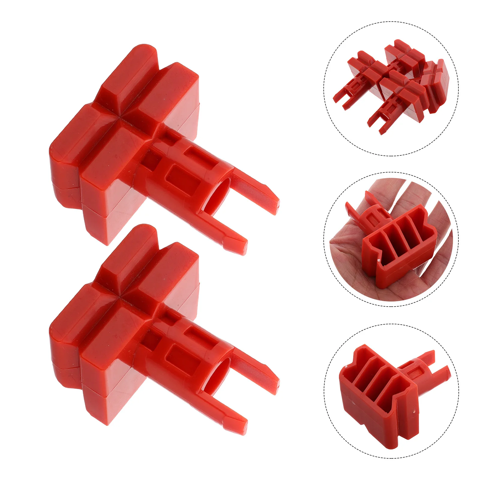 

8pcs Heavy Duty Swivel Clamping Rotating Hook Storage Space-Saving Multifunctional Pegs For Home Office Garage Diy Replaceable