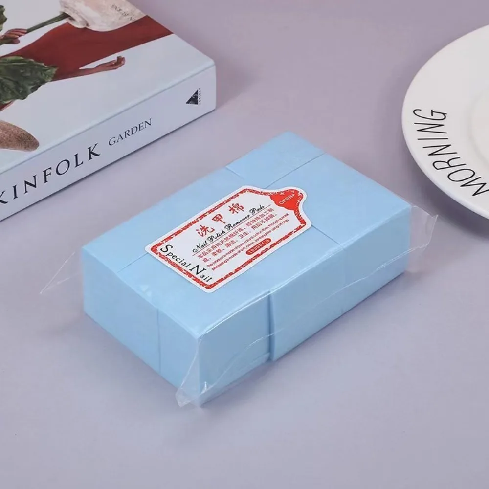 1000/540 قطعة دائم UV جل إزالة طلاء الأظافر مسمار القطن نظيفة مانيكير المناديل مناديل ورقة وسادة ماصة مسح خالية من الوبر مسح الأظافر