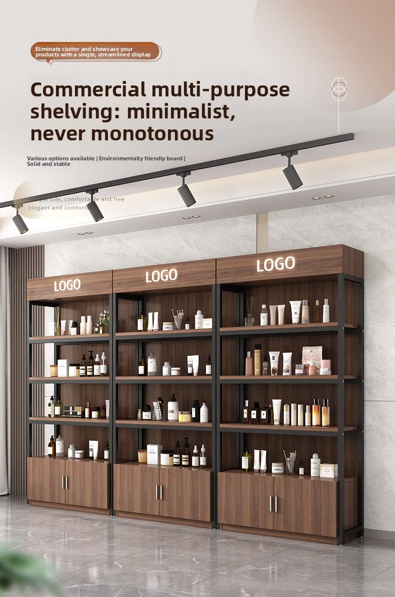 Supermarket Multi-layer Storage Product Display, Snacks Specialty Pet Convenience Store Tobacco and Alcohol Custom Shelves
