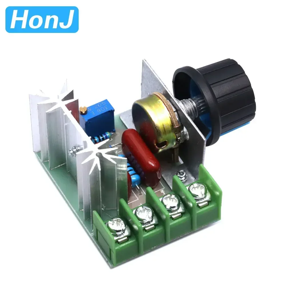 

2000W AC 110-250V 25A Electronic Regulator Module High Reliability Industrial Grade Speed Control Dimming Thermostat Controller