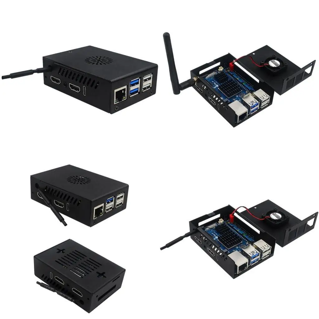 

31BA Aluminum Protective Case For Orange 5 Board Enclosure Box Efficient Cooling