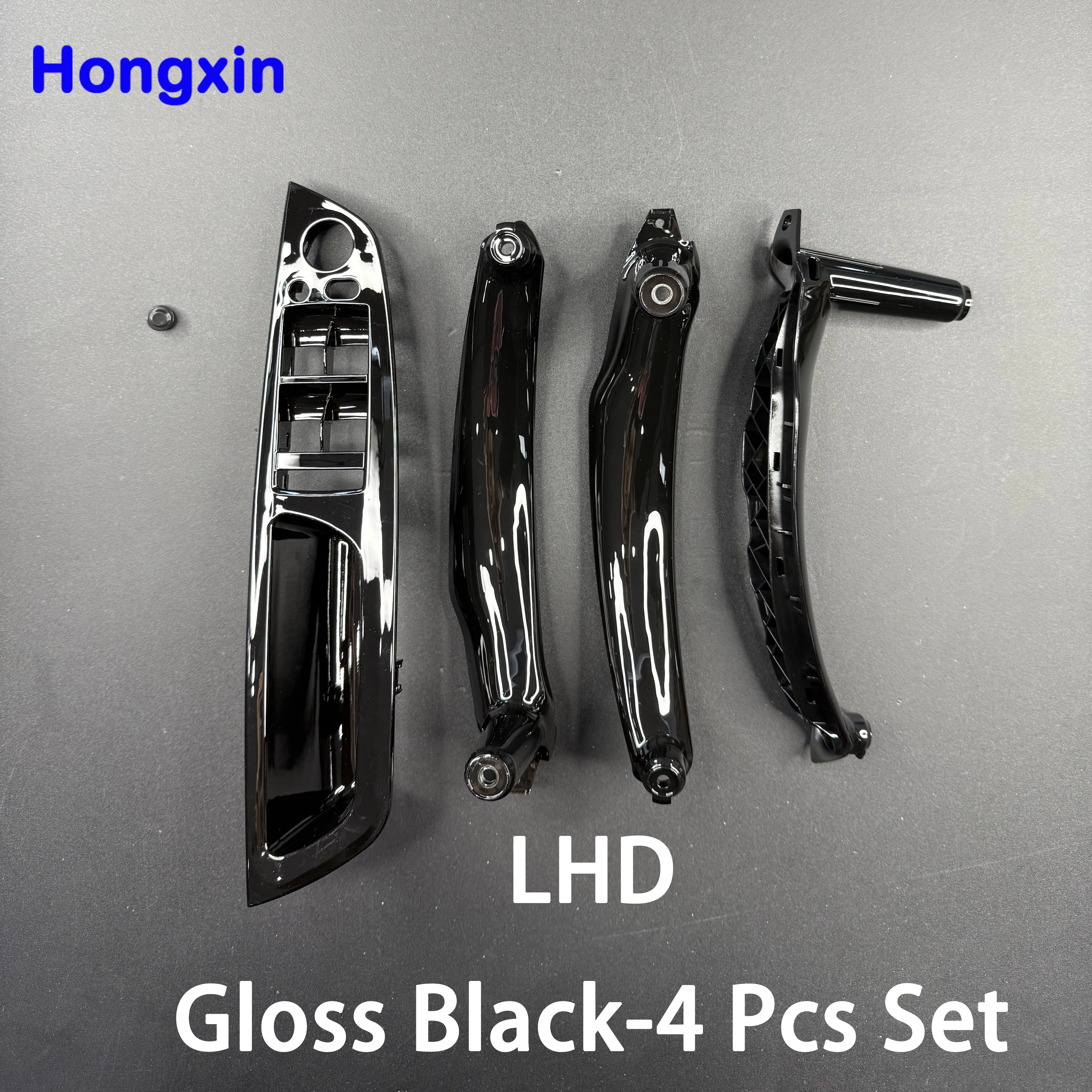 E70 E71 ترقية LHD سيارة الداخلية مقبض سحب الباب الداخلي مسند الذراع الداخلي غطاء لوحة استبدال لسيارات BMW X5 X6 E70 E71 E72 2007-2013