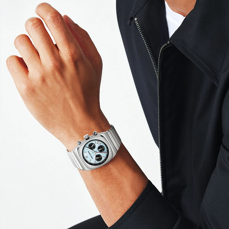 2026 وصول جديد دانيال جورمان ساعة كوارتز الياقوت الزجاج 5ATM مقاوم للماء 304 الفولاذ المقاوم للصدأ متأنق ساعة اليد