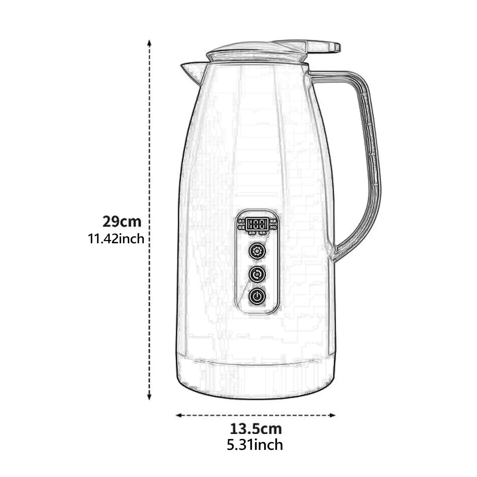 Chaleira para carro de viagem 12V 24V Isqueiro Aquecimento Chaleira Caldeira de água