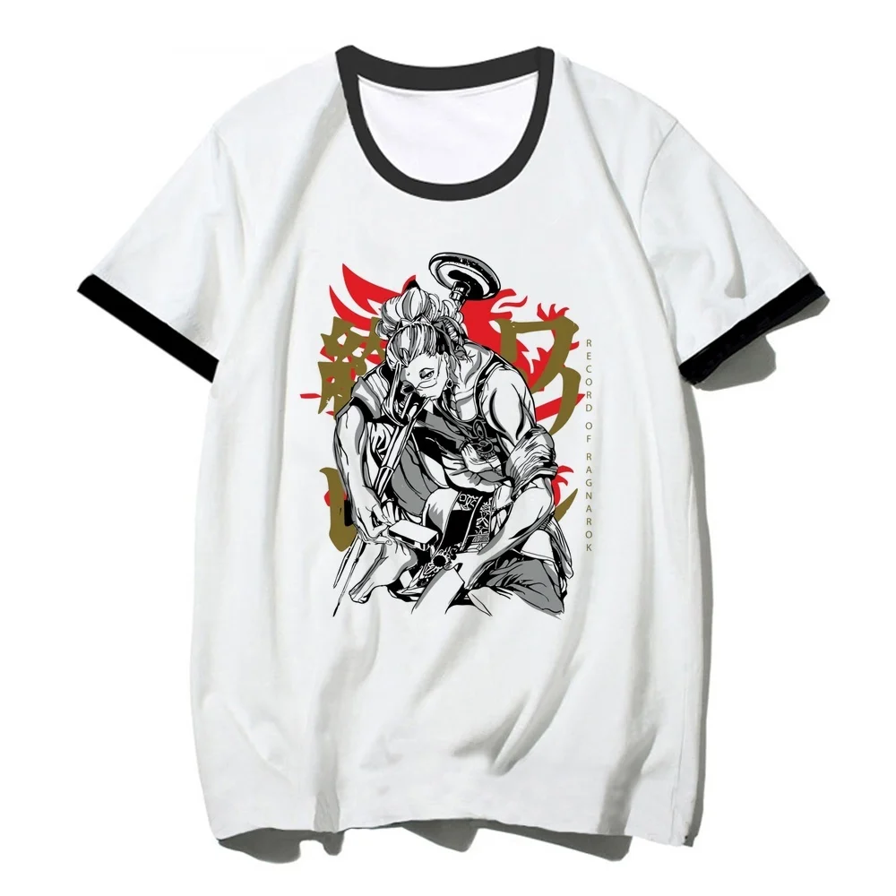Record of Ragnarok t-shirt girl japanese harajuku Retro shirt anime korean fashion goth clearance sales grunge