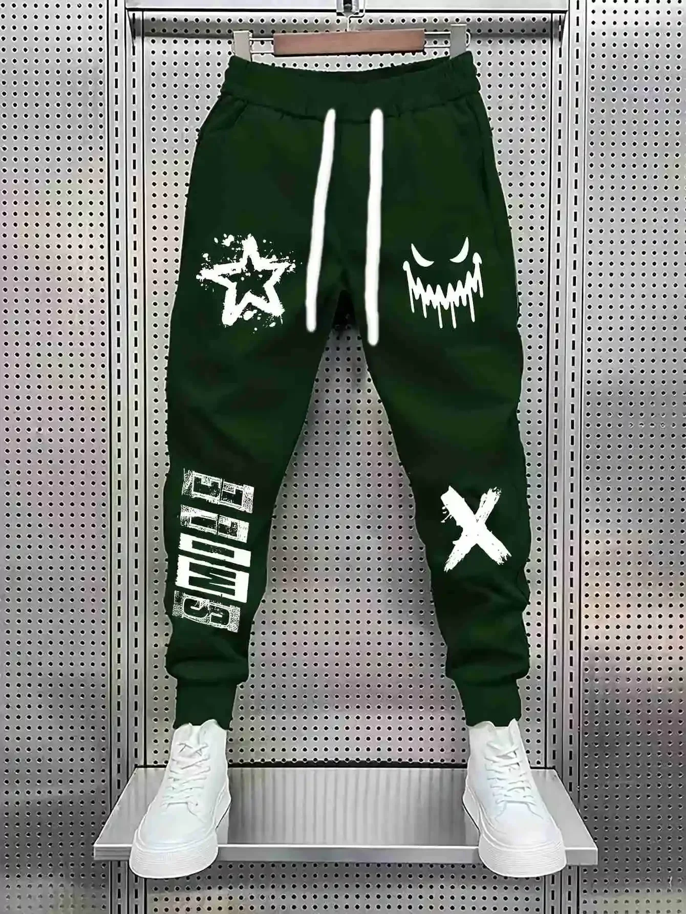 2026 Neuer Stil Unisex Freizeithose Staubiges Rosa mit Lila Seitenband Kleiner Schmetterling Elastischer Bund Retro Streetwear Hose für Kinder – Detail 7