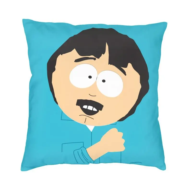 Geanimeerde Komische Films Southpark Kussenhoezen 45X45Cm Fluwelen Kussensloop Voor Bank Vierkante Kussensloop Woonkamer Decoratie