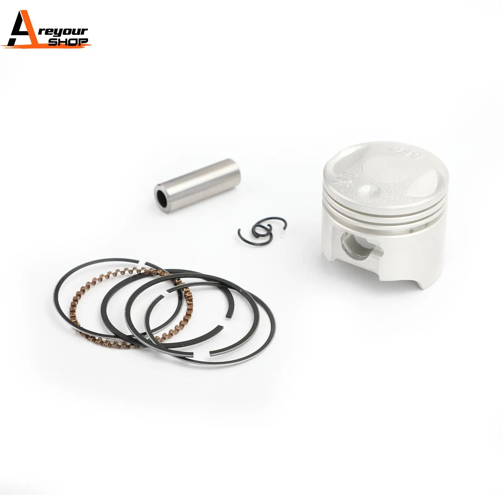 Areyourshop For Honda NCH50 Metropolitan 2013-2015 NCH 50 Piston Pin Ring Kit 13101-GFC-770 STD +0.25/0.50/0.75 13101-GFC-770