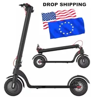 HX X7 350W Foldable Electric Scooter 10 Inch Tire Adult EScooter 36V 5AH Electric Kick Scooter Max Speed 25KM/H E Scooter