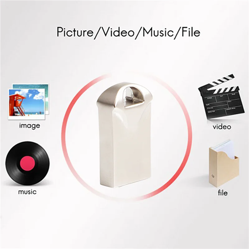 【مخزون محدود!】2X USB Flash Memory Stick 4M-20Mb/S USB 2.0 Mini Portable Fast Flash Drive U Disk (8G) #4