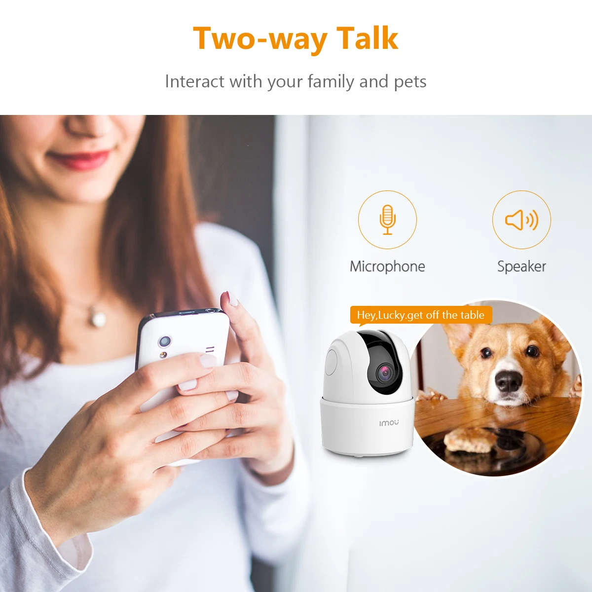 IMOU Ranger 2C 5MP Indoor Home Wifi 360 Secure Camera Human Detection Night Vision Security Surveillance Wireless IP Camera