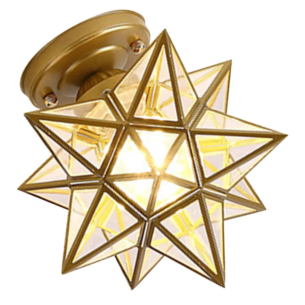 

Современный декоративный потолочный светильник в форме звезды, подвесной светильник для кухни, столовой, спальни, художественное освещение для интерьера