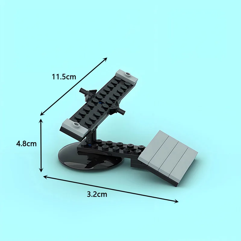 새로운 MOC 빌딩 블록 자동차 디스플레이 스탠드 스피드 챔피언 레이싱 카 모델에 적합 DIY 크리 에이 티브 아이디어 벽돌 브래킷 완구