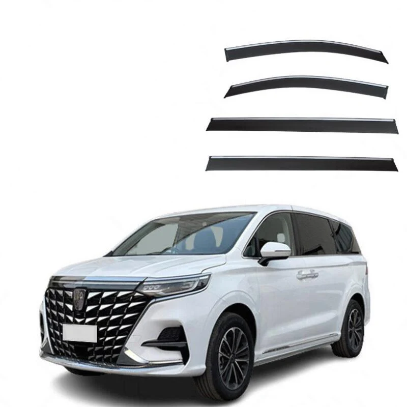 Window Visor Rain Guard Side Window Deflector Weather Shield For Roewe iMAX8 2021 2022 2023