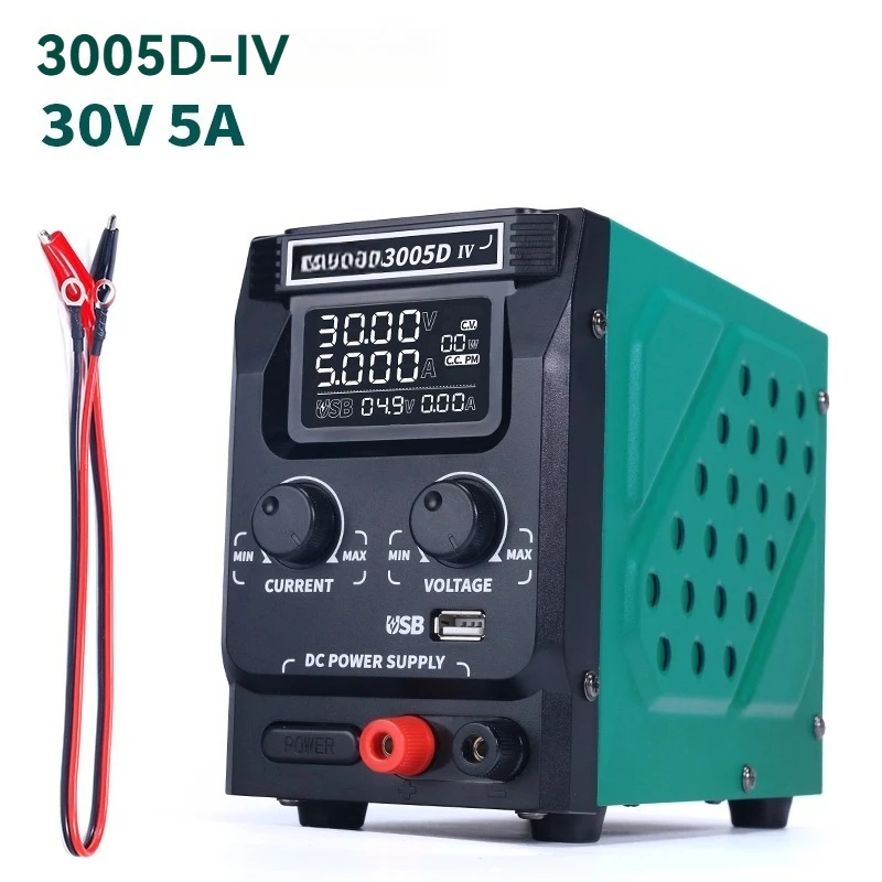 3005D-IV High-precision Adjustable DC Stabilized Power Supply 15V30V5A Laptop Phone Maintenance Power Supply
