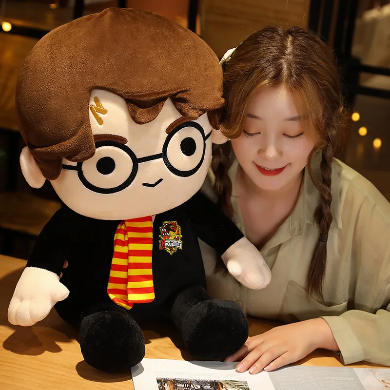 Adorabile Harry Potter Peluche Bambola Harry Potter Farcito Anime Ron Weasley Peluche Cuscino di tiro Decorazioni per la casa Bambola morbida Regali per bambini