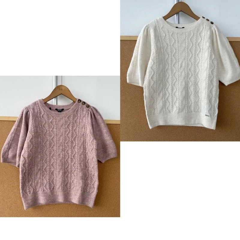 

ort Sve round Ne Свитер Внутренняя Одежда Простой Корейский Sle Нежный ор Длина Y250 Свободный крой Теплый женский топ