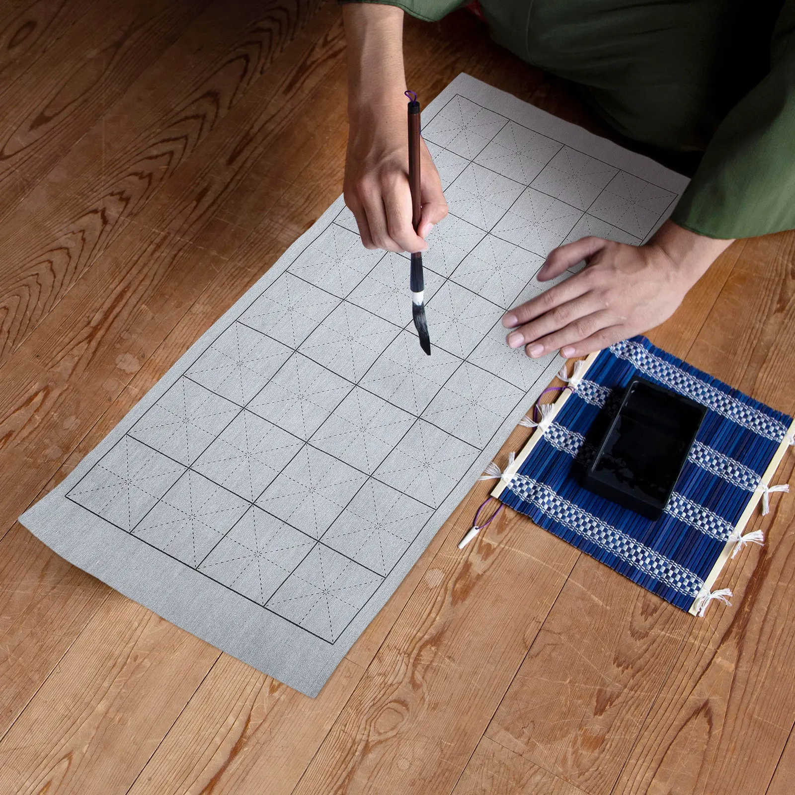 

Набор из 3 многоразовых ковриков для каллиграфии на водной основе, серые, с реалистичной текстурой, для начинающих и профессионалов