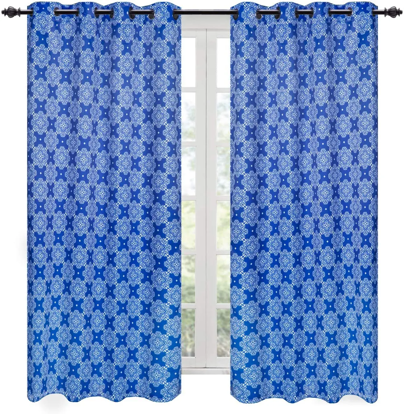 Blackout Curtains,2 Panels Set,52