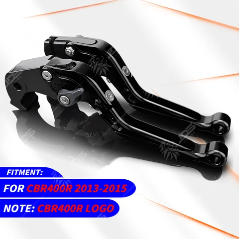 Для Хонда Honda CBR400R CBR 400R рычаг сцепления тормозной рычаг набор регулируемых ручек рычаги аксессуары для мотоциклов Запчасти