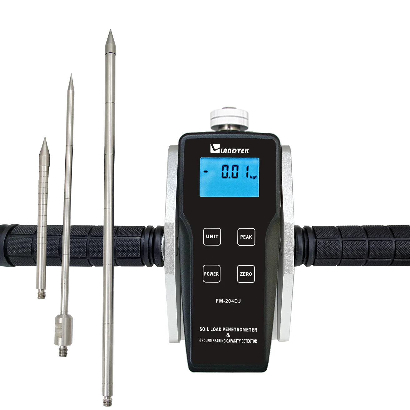 

Digital Soil Load Penetrometer / Ground Bearing Capacity Detector FM-204DJ 0kg-100kg (0N-1000N)