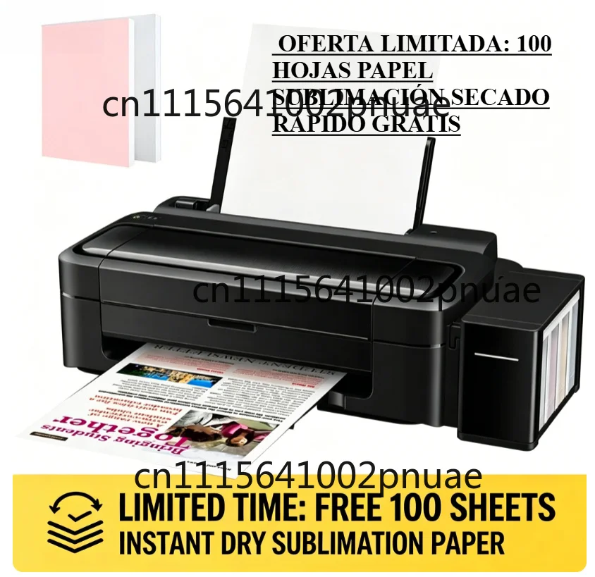 L130 L1358 Ink Tank Printer, USB WiFi Sublimation Printer for A4 Document Photo Ink Not Included