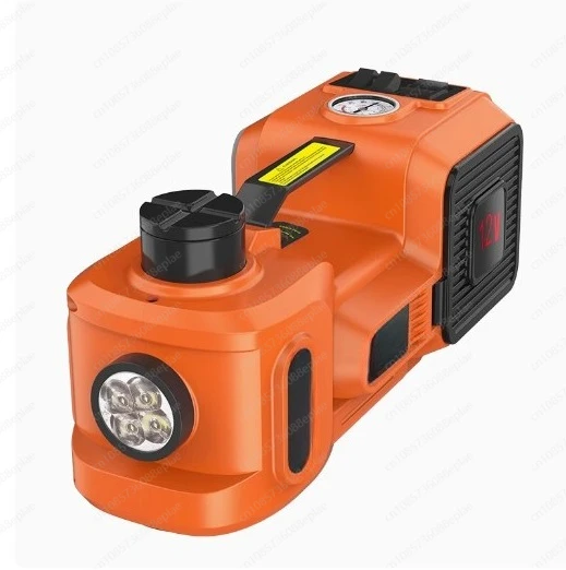 

12V 5 Ton Electric Car Floor Jack with Air Pump & Impact Wrench, Hydraulic Inflator Lifting Kit
