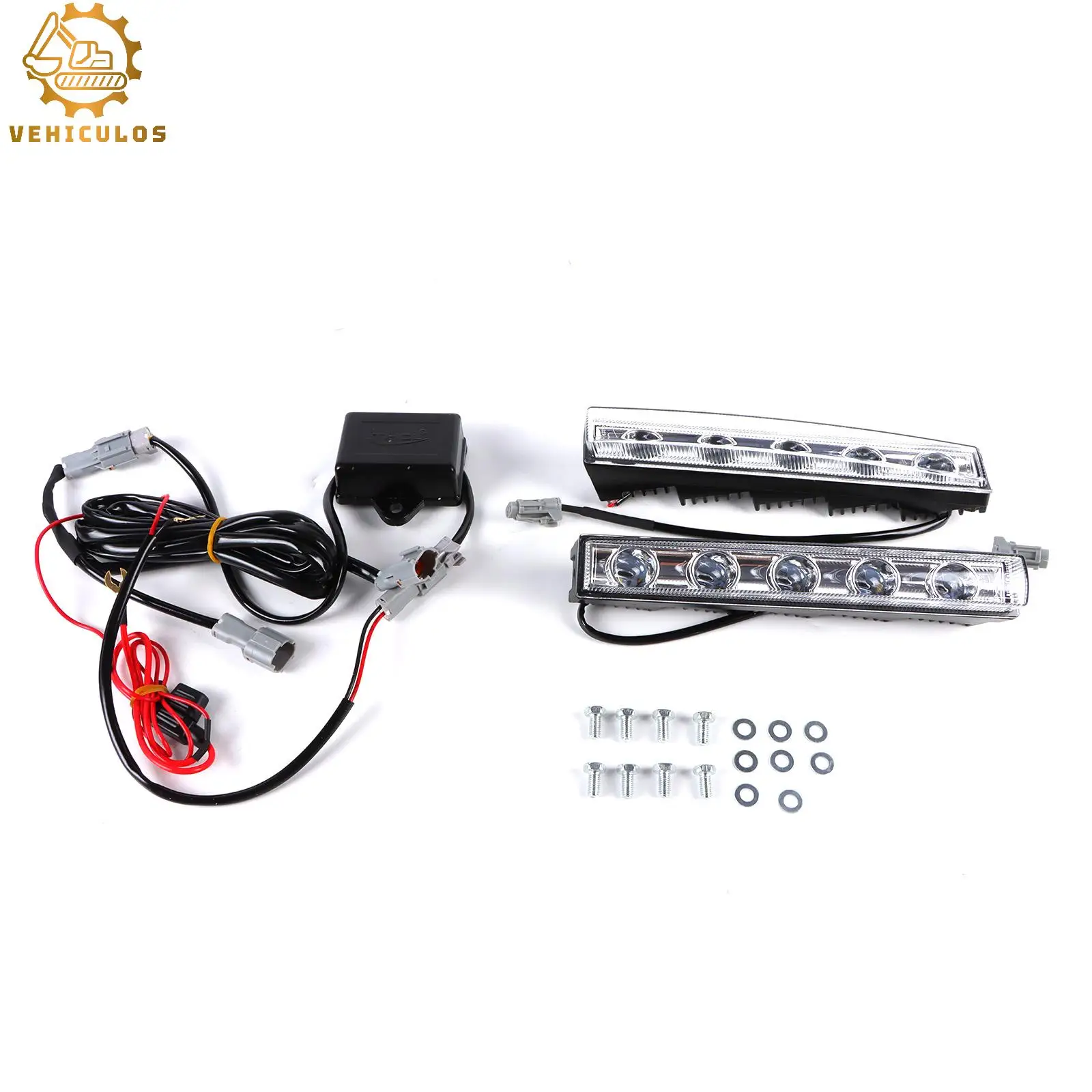 

2PCS W463 LED Daytime Runnig Lights Set For Mercedes Benz G Class G500 G63 G65 AMG 2004-2018 Car Replacement Parts White