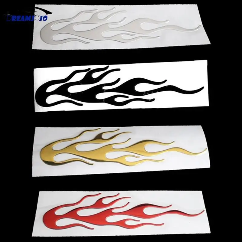 

15x3 CM Car Motorcycle 3d Flame Fire Reflective Sticker Reflective Vinyl Decal