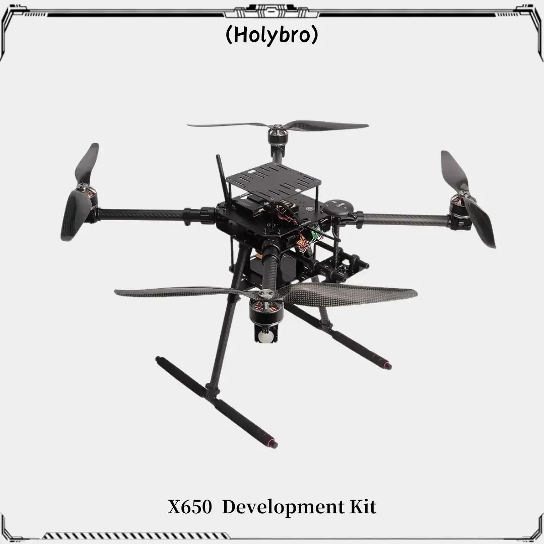 Kit de desarrollo Holybro X650 con GPS Pixhawk 6C M10 433 MHz/915 MHz o Pixhawk 6X M10 GPS 433 MHz/915 MHz para Dron RC FPV