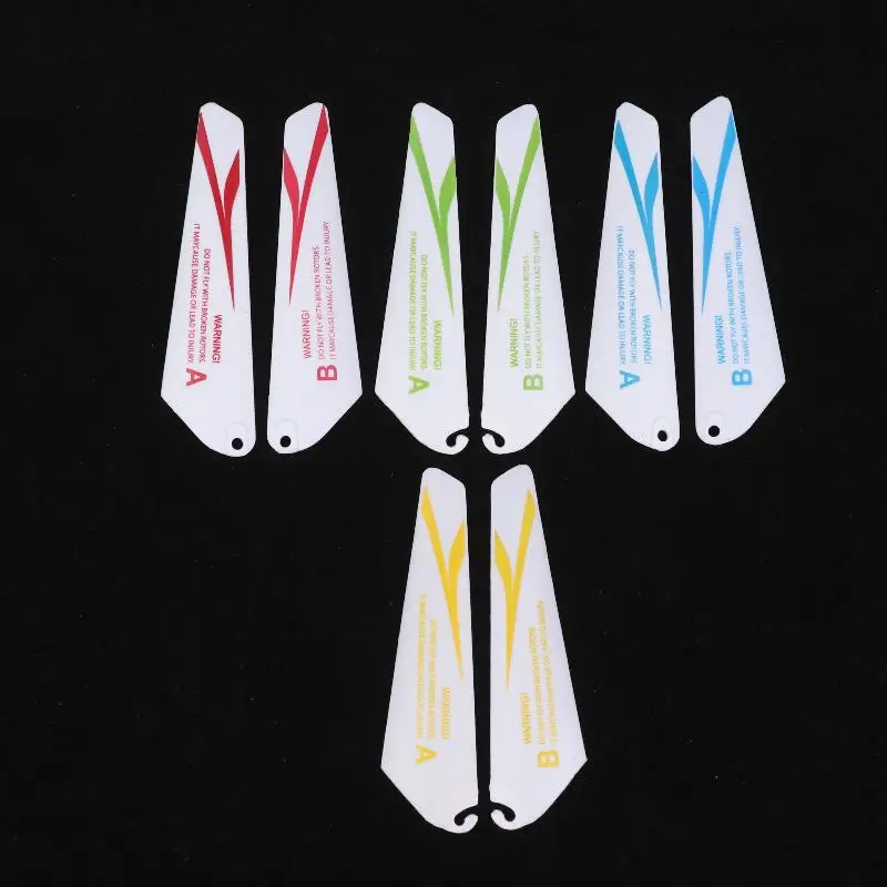 4 szt. Części zamienne do zabawek RC Nowe 9CM Zapasowe śmigła do mini helikopterów R/C CH002 CH023 Dronów i zabawek typu Copter