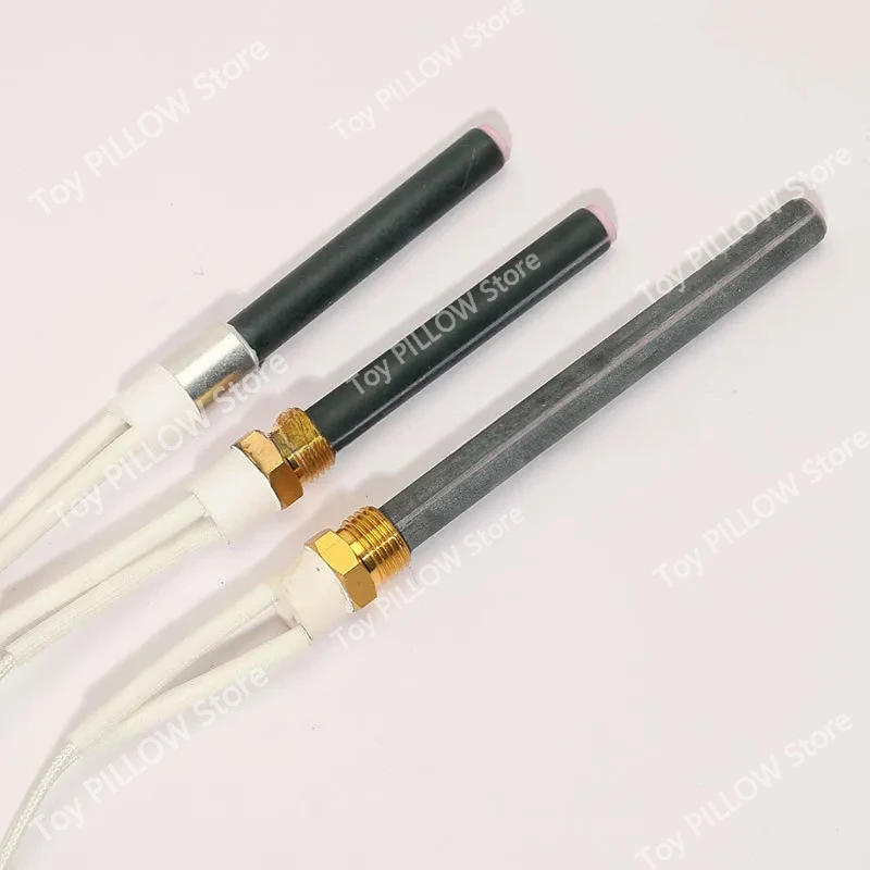 Wood Pellet Oven Fire Rod High Temperature Dry Burning Ceramic Heating Tube Igniter Thread M16*1.5