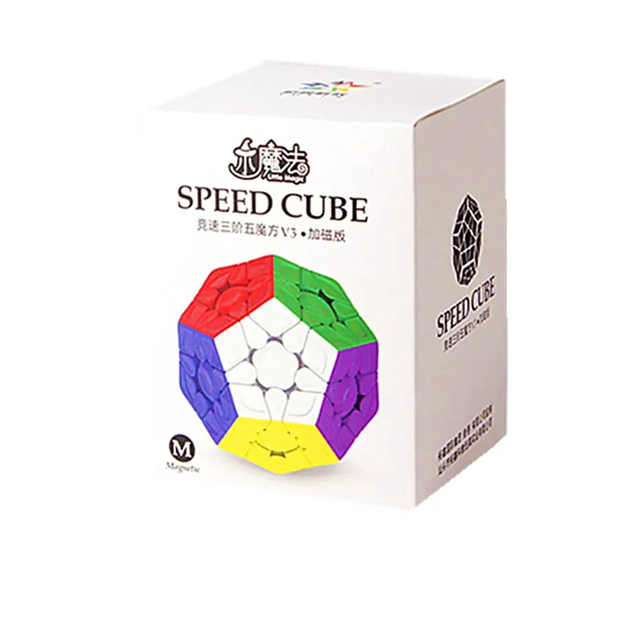 Yuxin 3x3 Speed Cube Small Magic Megaminx V3 M Magnetic Magic Cube Speed Cubo Magico Educational Gift Toys For Children Cube