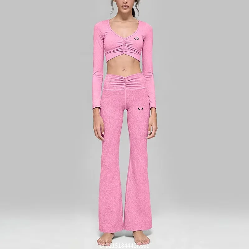 nouvel-ensemble-de-yoga-2-pieces-pour-femme-2026-haut-de-sport-a-manches-longues-et-pantalon-ample-a-jambes-larges-drape-et-fronce-en-tissu-cationique-tres-extensible-tenue-de-sport