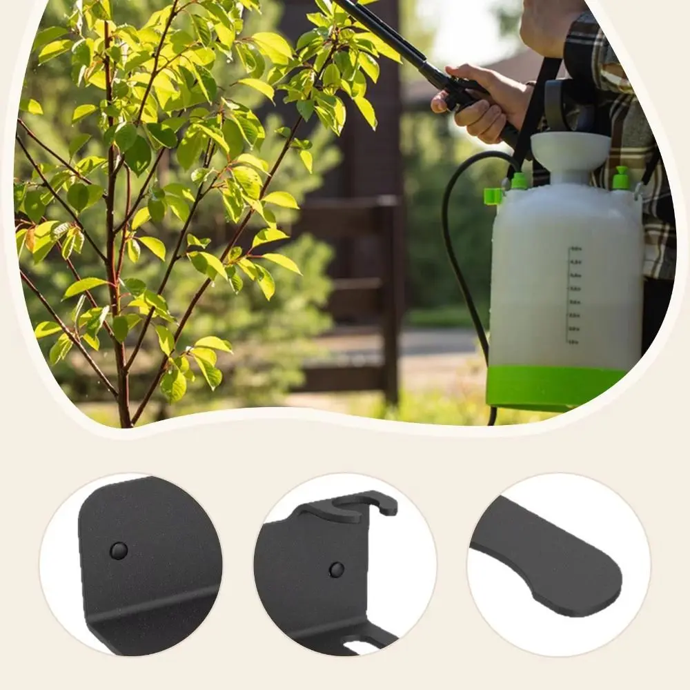 

Wall-Mounted Garden Sprayer Rack Space-Saving Rust Resistant Sprayer Holder Versatile Design Heavy Duty Garden Tool Organize