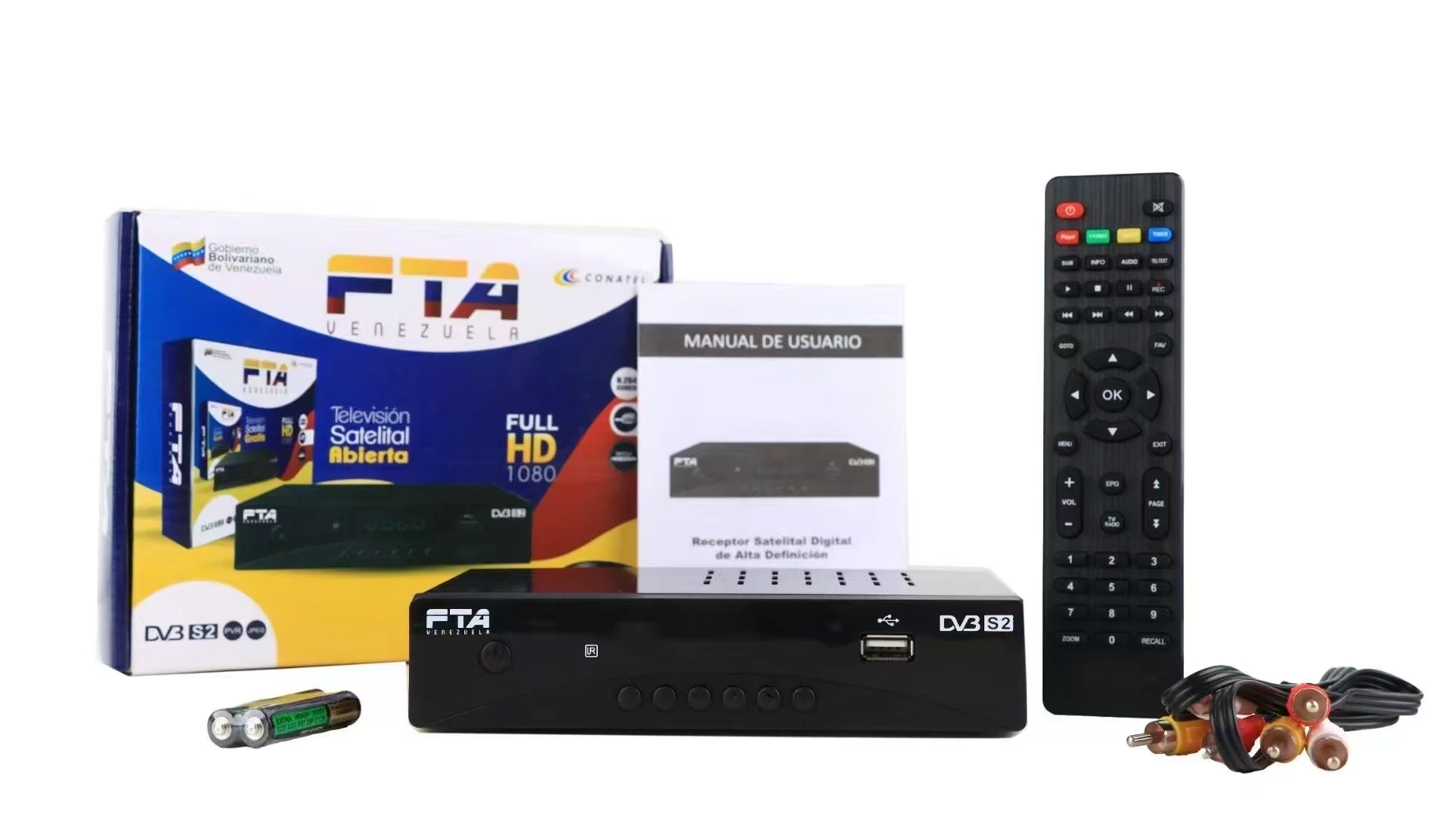 Full HD FTA DVB-S2 1080p gx6605 Sunplus1506tv H.264 Digital Satellite TV Receivers