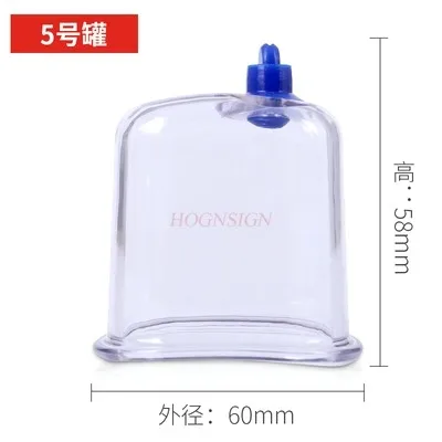 Vacuum cupping device single tank No. 5 square tank single blood cupping can bloodletting bloodletting blood stabbing tank gas