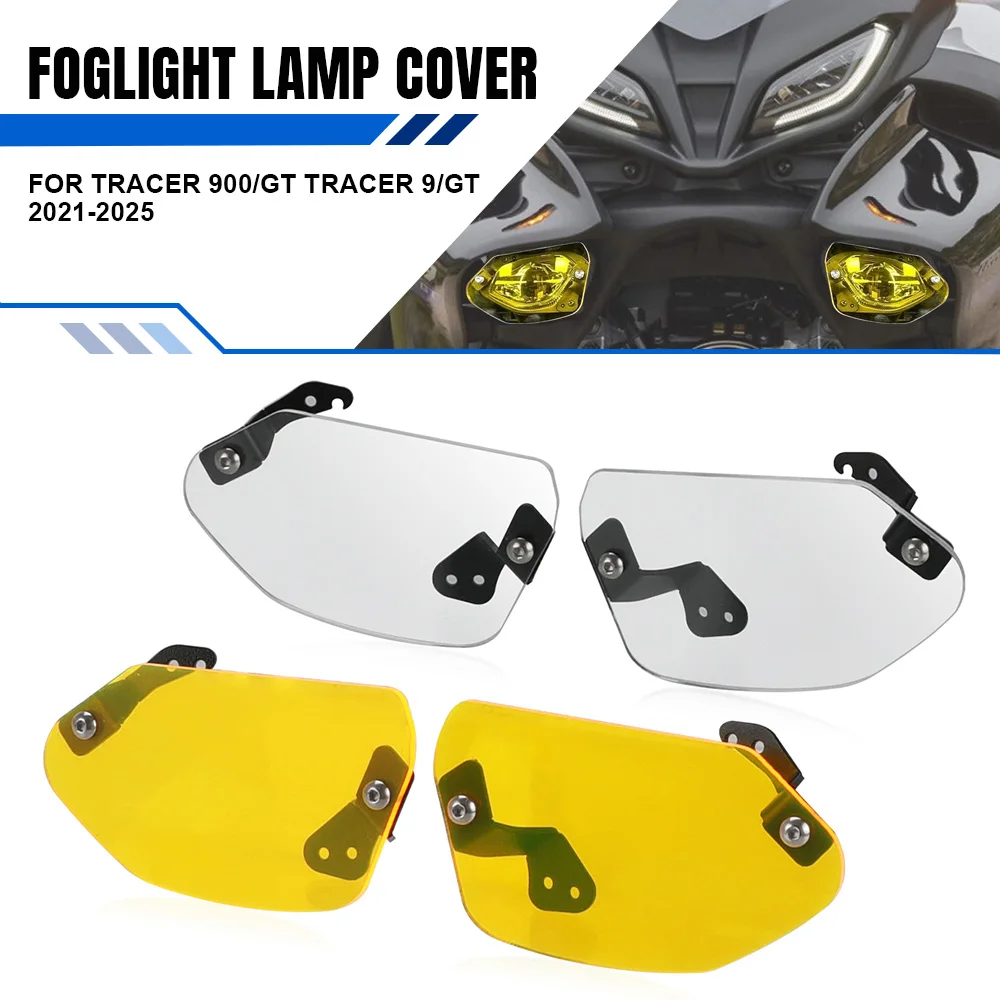 

Motorcycle Auxiliary Fog Light Protection Gurad Lower Headlight Guard For Yamaha Tracer 900/GT Tracer 9/GT 2021-2023 2024 2025