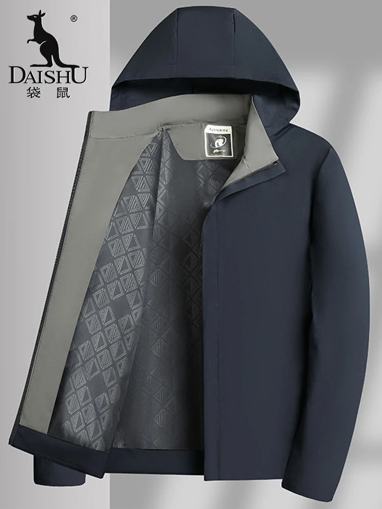 

Мужская куртка-худи Kangaroo: новая осенняя модель, ветрозащитная, повседневная, из полиэстера, с длинными рукавами, на молнии